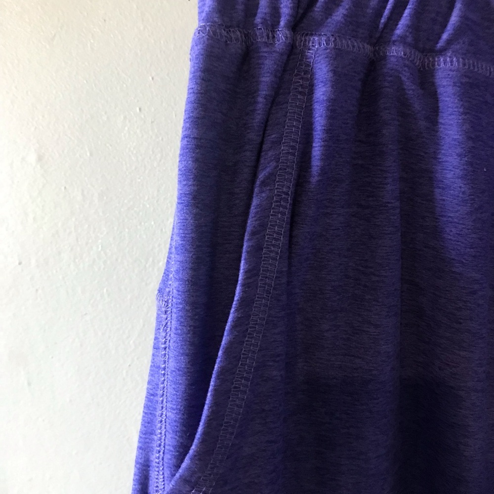 Women's Elastic Waist Joggers in Blue - Picture 4 of 6